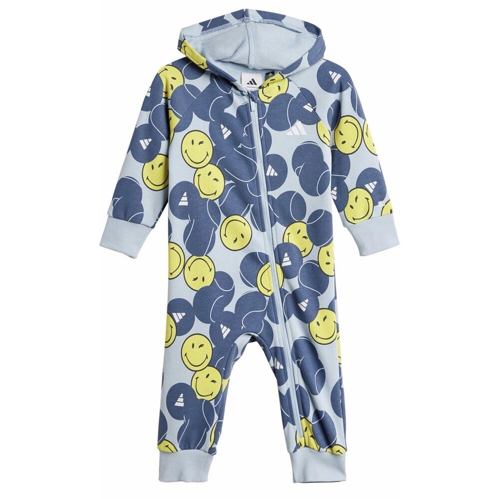 adidas Unisex Baby Smiley World On Piece 2t